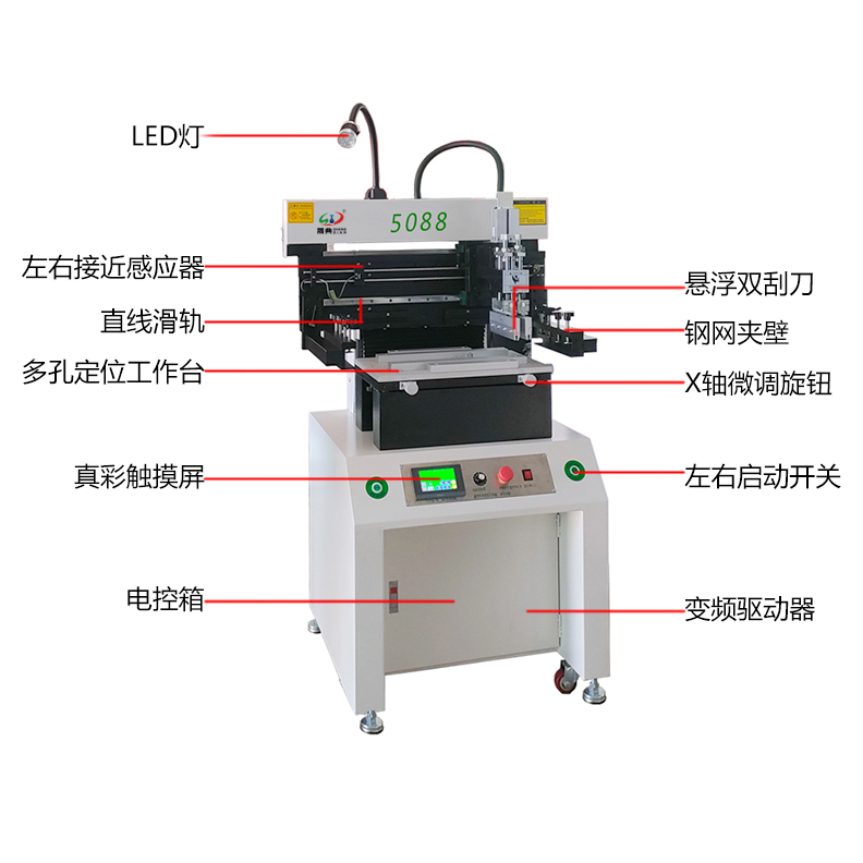 smt设备USDT数字锡膏印刷机