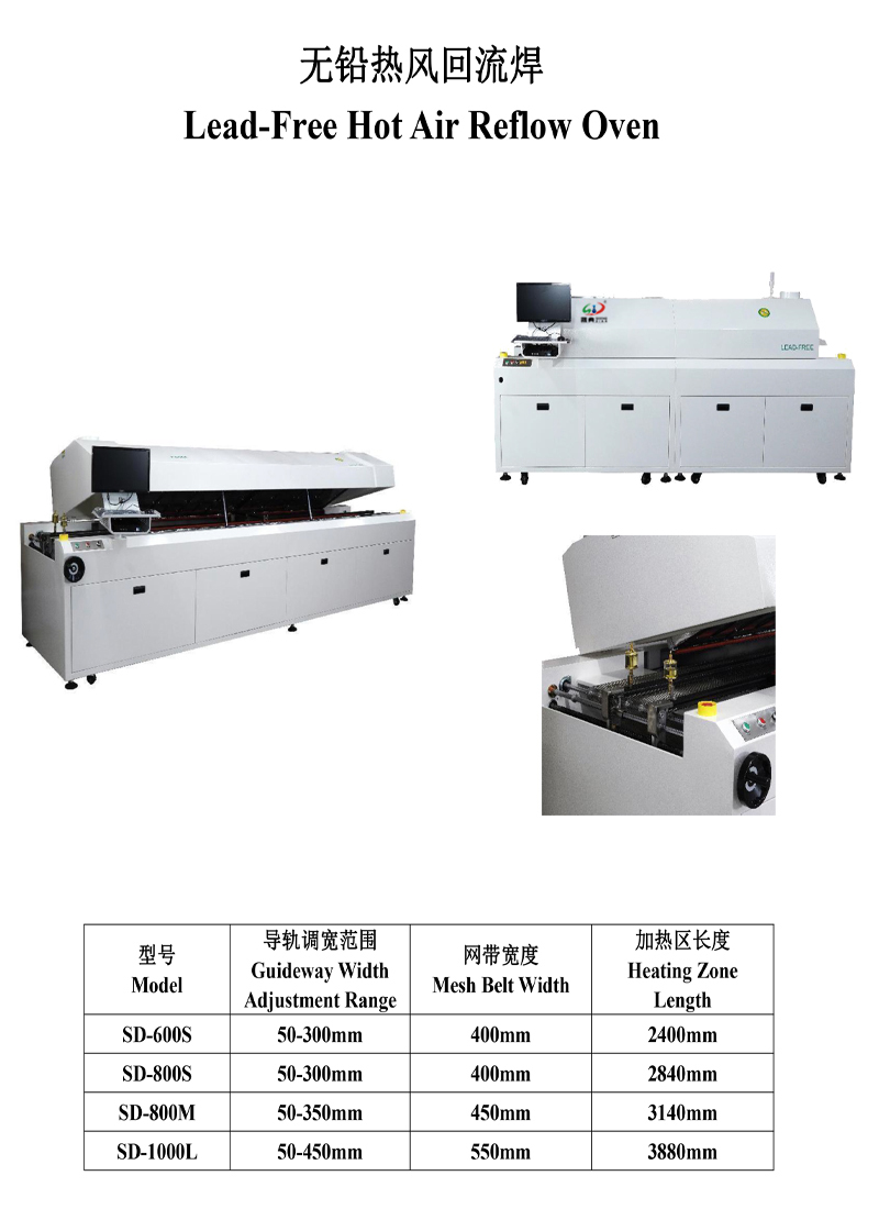 smt设备USDT数字回流焊800L